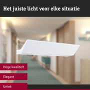 Witte moderne LED-plafondlamp met elegant ontwerp voor hoogwaardige binnenverlichting