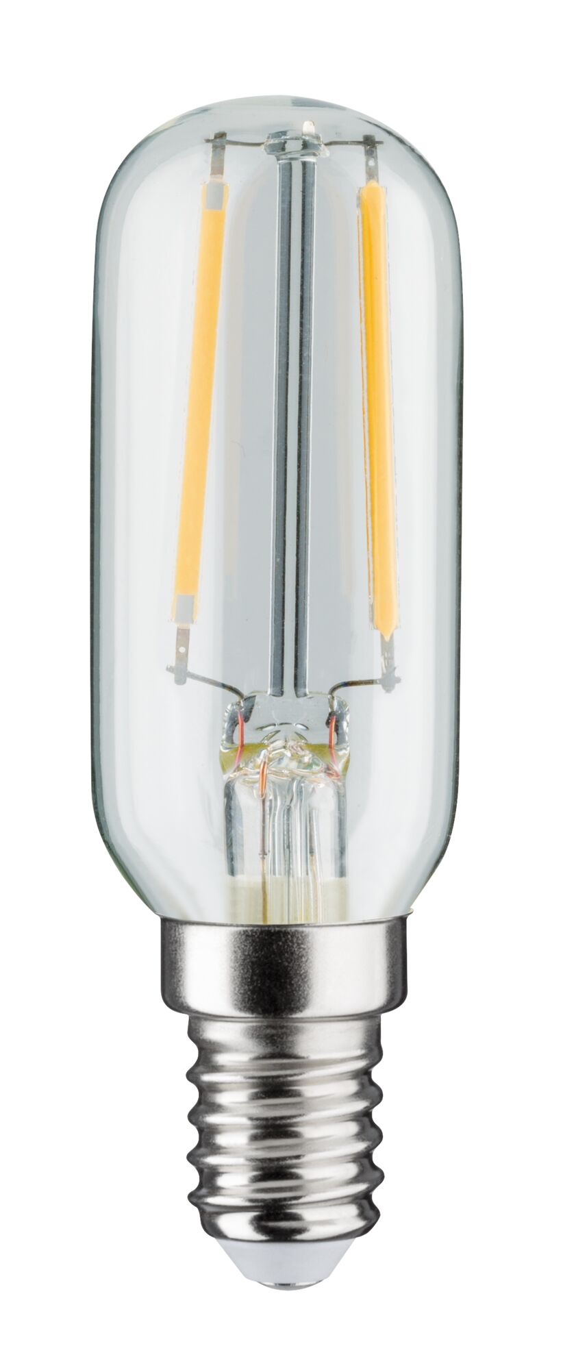 Petite ampoule LED filament en verre transparent avec culot E14 pour éclairage économique