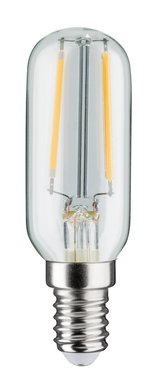 Petite ampoule LED filament en verre transparent avec culot E14 pour éclairage économique