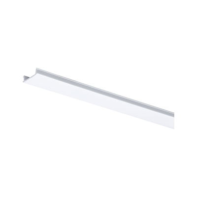 Hvid LED-aluminiumprofil til indirekte belysning, moderne belysningssystem til opholdsrum
