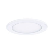 Panneau encastré LED rond blanc en plastique pour éclairage de plafond économique