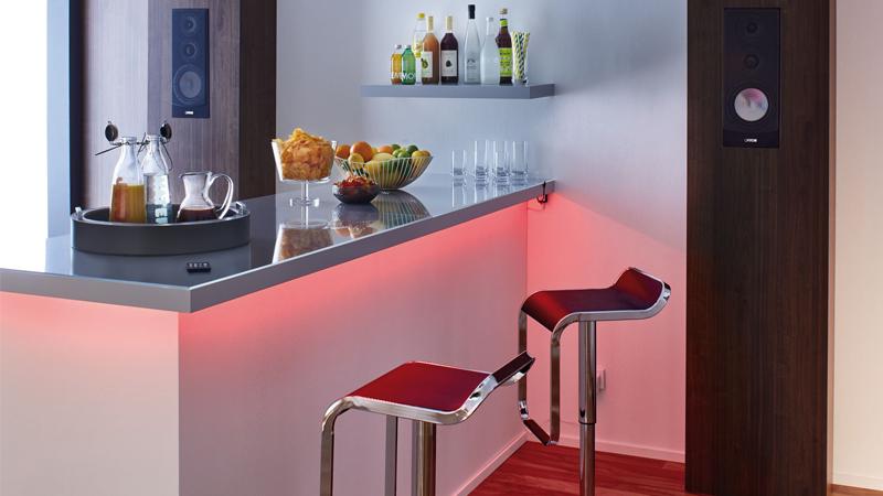 LED Strips für Restaurants, Bars und Cafés Beleuchtete Bar