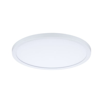 Round white LED ceiling light with simple design for modern indoor lighting