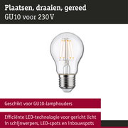 Filament 230 V LED-gloeilamp E27 insectvriendelijk 420lm 4,3W 2200K Helder