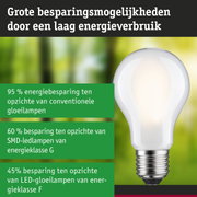 Energiezuinige witte LED-lamp met kunststof behuizing en metalen fitting, zeer efficiënt