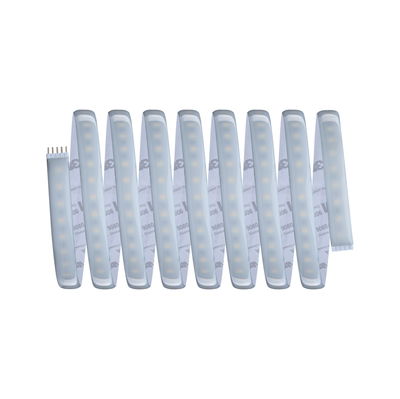 Flexibele LED-lichtstrip met witte LEDs en transparante hoes voor veelzijdige verlichting