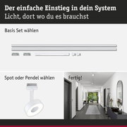 URail Schiene Basisset 230V Signalweiß
