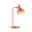 Table luminaire Juna Style E14 max. 20W Peach Metal Table luminaire Juna Style E14 max. 20W Peach Metal