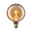 Inner Glow Edition Globe LED Helix E27 230V 180lm 3,5W 1800K Doré Ampoule LED ronde ambrée avec filament torsadé pour éclairage décoratif chaleureux