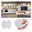 Clever Connect Toebehoren Switch Bowl Tunable White Wit mat Moderne witte LED-onderbouwverlichting met afstandsbediening in stijlvolle keuken- en woonkamerinrichting