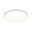 Panneau LED Velora rond 300mm 13W 1250lm 3000K Blanc Plafonnier LED rond blanc avec cadre mat en plastique pour éclairage moderne