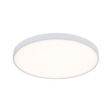 Plafonnier LED rond blanc avec cadre mat en plastique pour éclairage moderne
