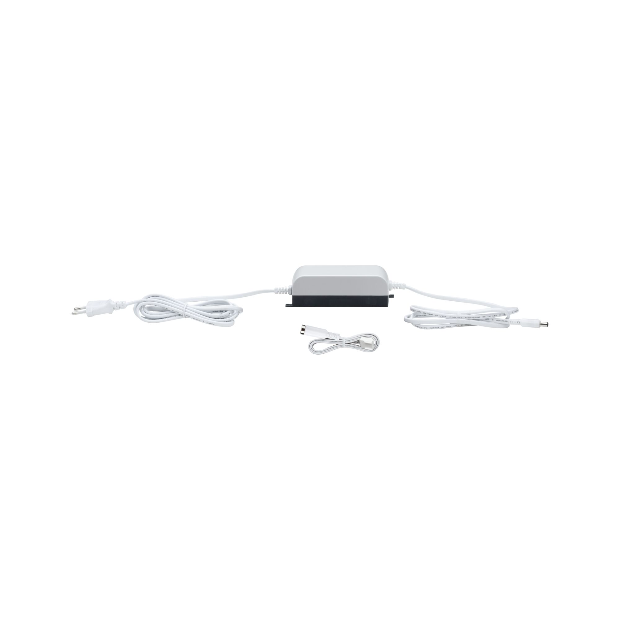 YourLED Alimentation Produits de deuxième choix 230/12V 48VA Gris/Noir Alimentation LED blanche avec câbles pour systèmes d'éclairage, accessoire économe en énergie