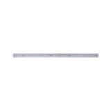 Long LED light strip with white LEDs in transparent casing for modern lighting solutions