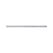 Long LED light strip with white LEDs in transparent casing for modern lighting solutions