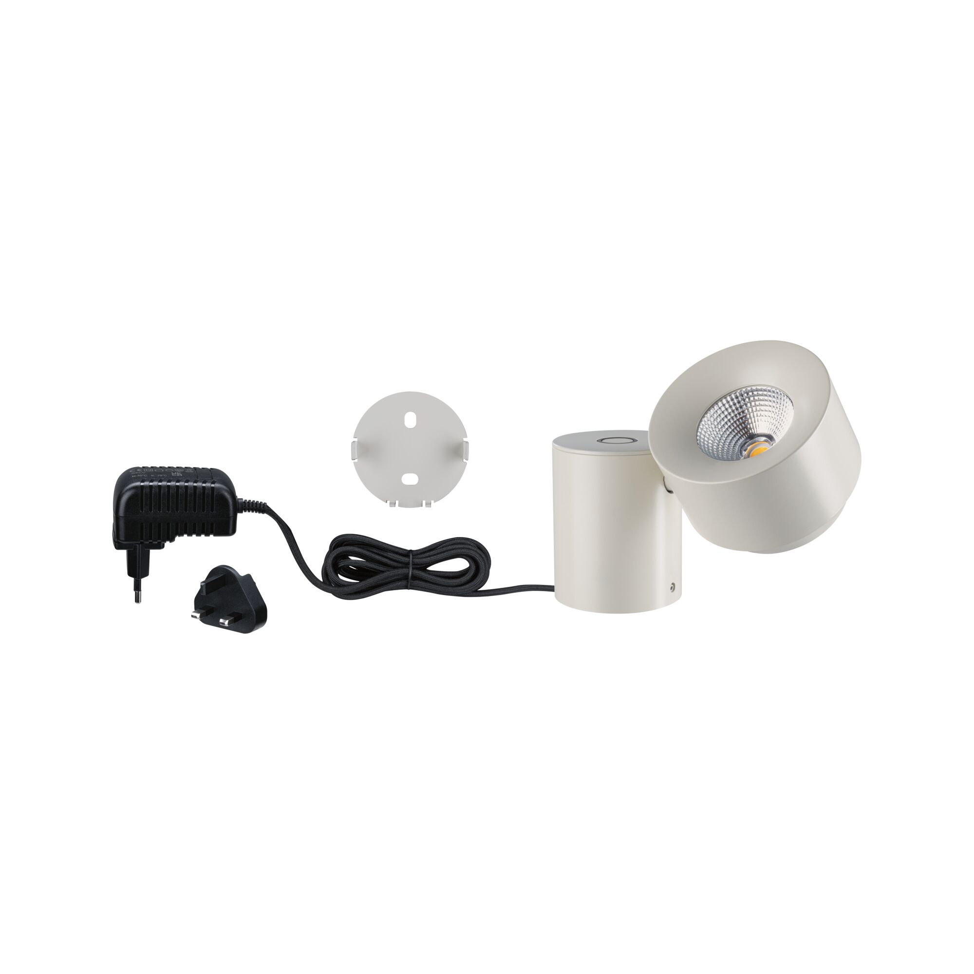 LED-bordlampe 3-Step-Dim Pane 2700K 328lm 3W Crème