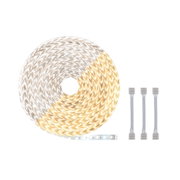Bande LED en blanc chaud et blanc froid avec connecteurs pour éclairage flexible