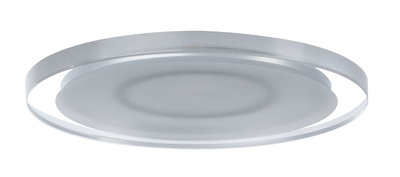 Plafonnier LED rond blanc au design moderne avec éclairage économique pour espaces de vie