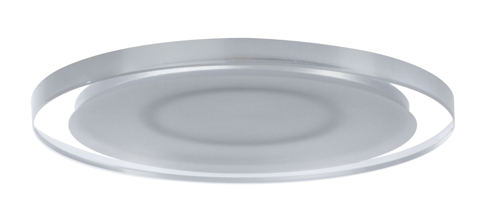 Plafonnier LED rond blanc au design moderne avec éclairage économique pour espaces de vie