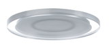 Plafonnier LED rond blanc au design moderne avec éclairage économique pour espaces de vie
