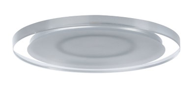 Plafonnier LED rond blanc au design moderne avec éclairage économique pour espaces de vie