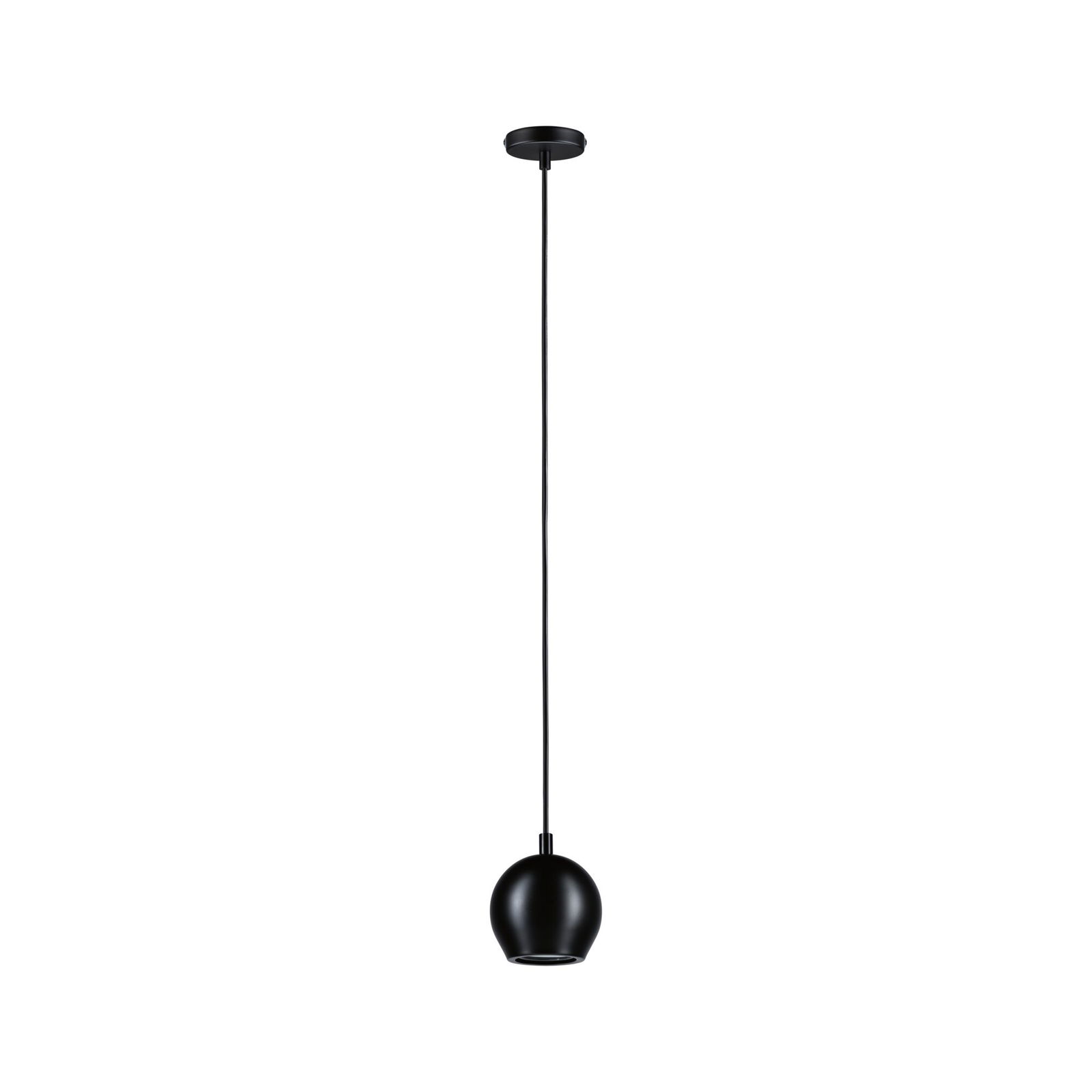 Luminaire en suspension LED Shima GU10 max. 10W Noir signal