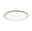 Panneau LED Atria Shine Backlight IP44 rond 420mm 22W 2300lm 4000K Esthétique bois Plafonnier rond avec cadre en bois naturel et diffuseur blanc pour éclairage LED blanc chaud