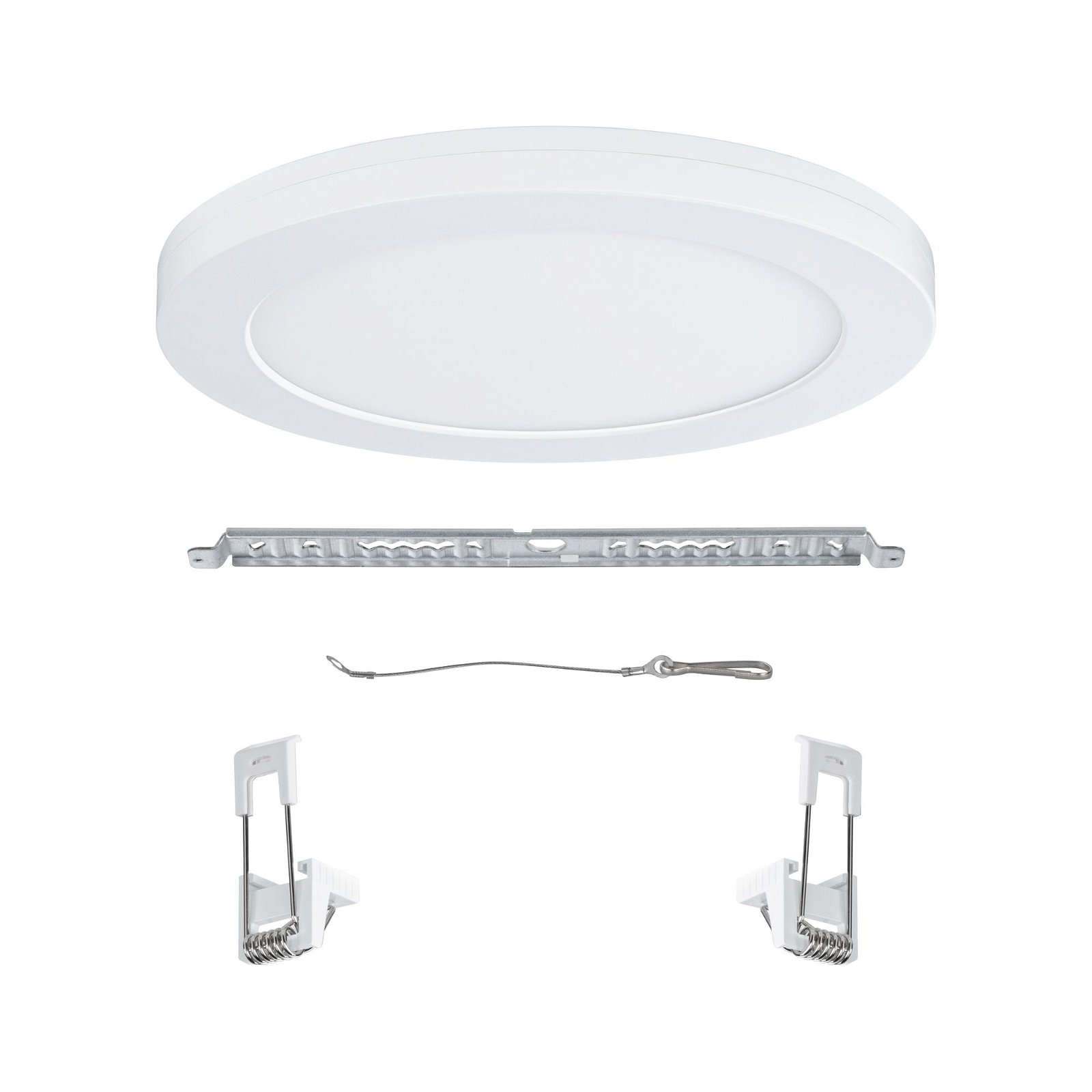 LED Recessed panel 2in1 Cover-it round 225mm 16,5W 1200lm 4000K Matt white