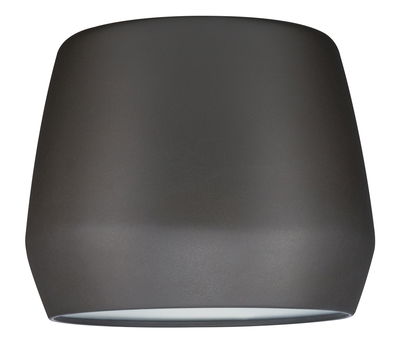 Cache de plafonnier moderne en métal gris pour éclairage LED intérieur