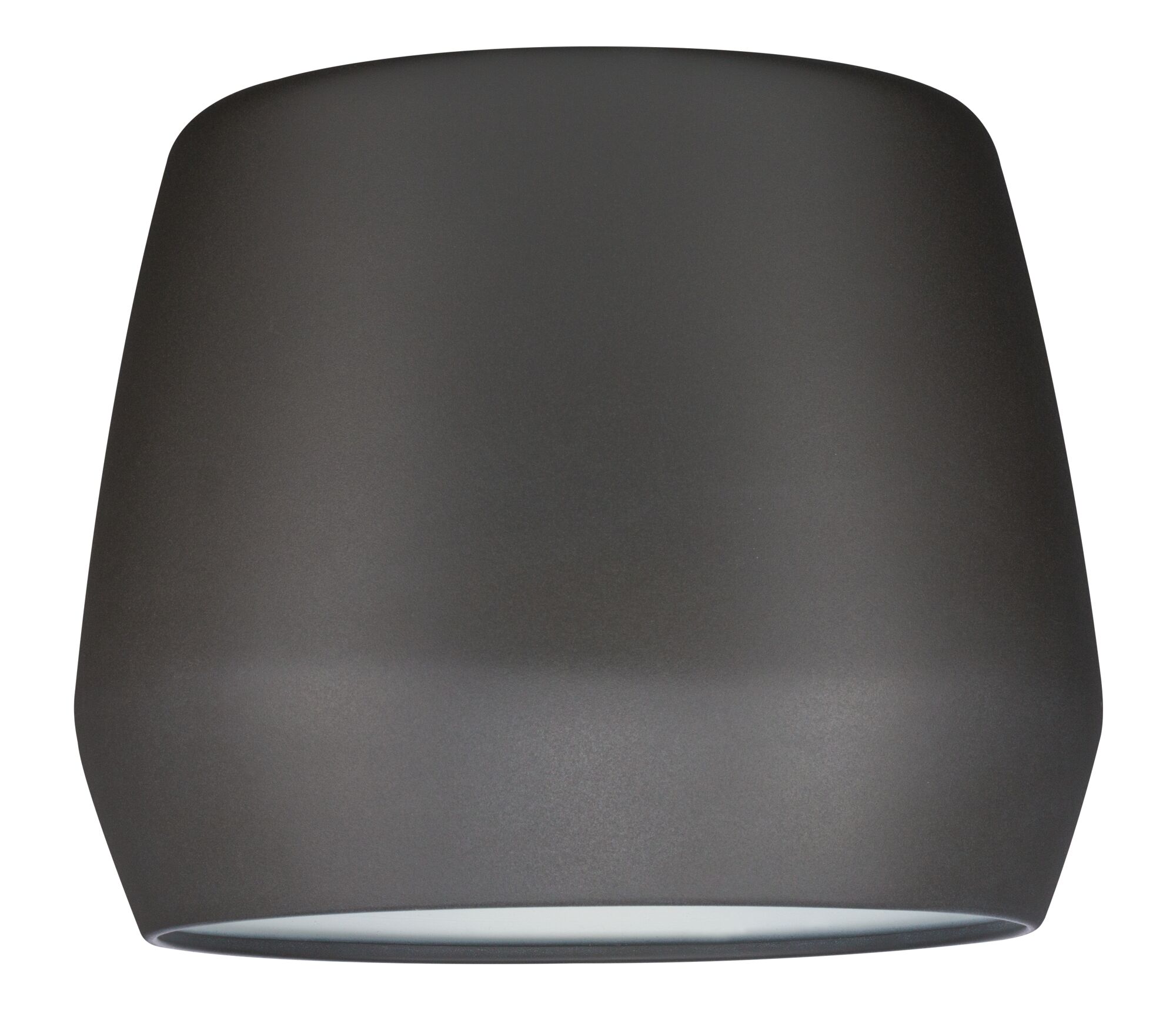 Cache de plafonnier moderne en métal gris pour éclairage LED intérieur