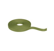 Grünes Textilband aus robustem Material, ideal für Befestigung und Dekoration im Heimwerkerbereich.
