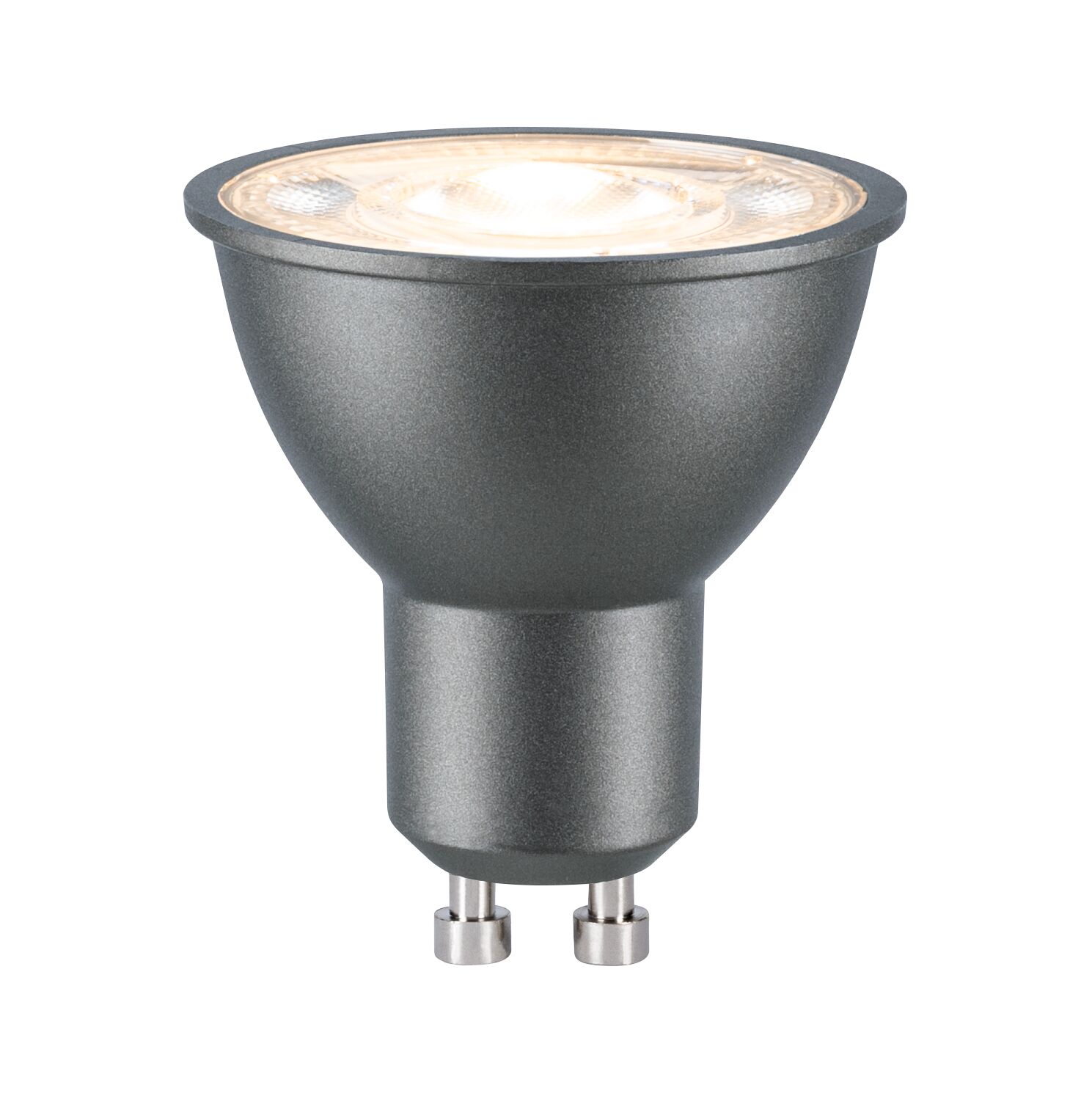 Standaard 230 V LED-reflector GU10 750lm 6,5W 2700K dimbaar Titaanium