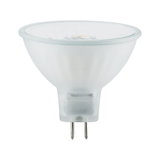 Matte LED-reflector lamp met GU5.3 fitting in wit voor energiezuinige verlichting