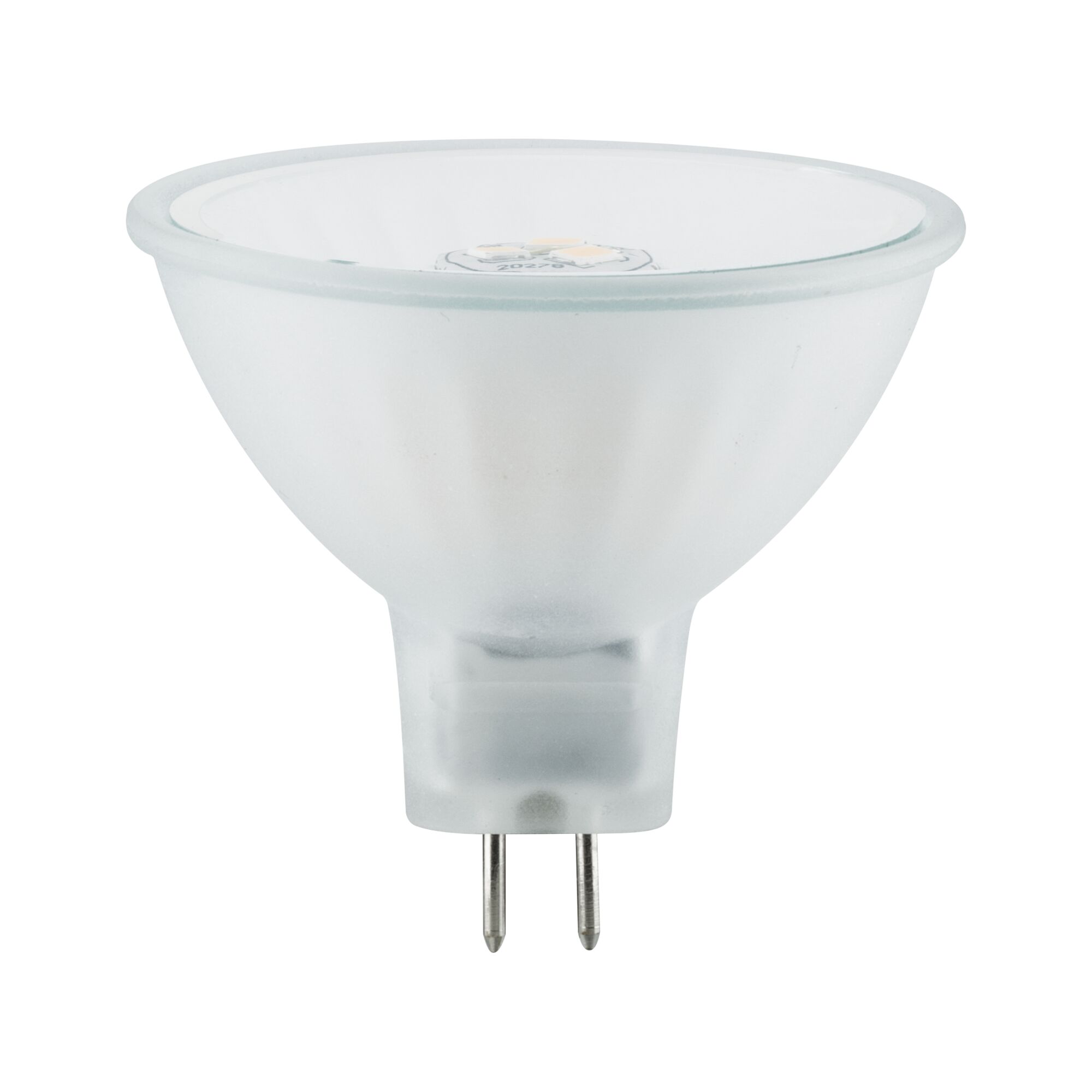 Standard 12 V LED-reflektor Maxiflood GU5,3 200lm 3W 2700K Softopal Frostet LED-reflektorlampe med GU5.3 fatning i hvid til energieeffektiv belysning