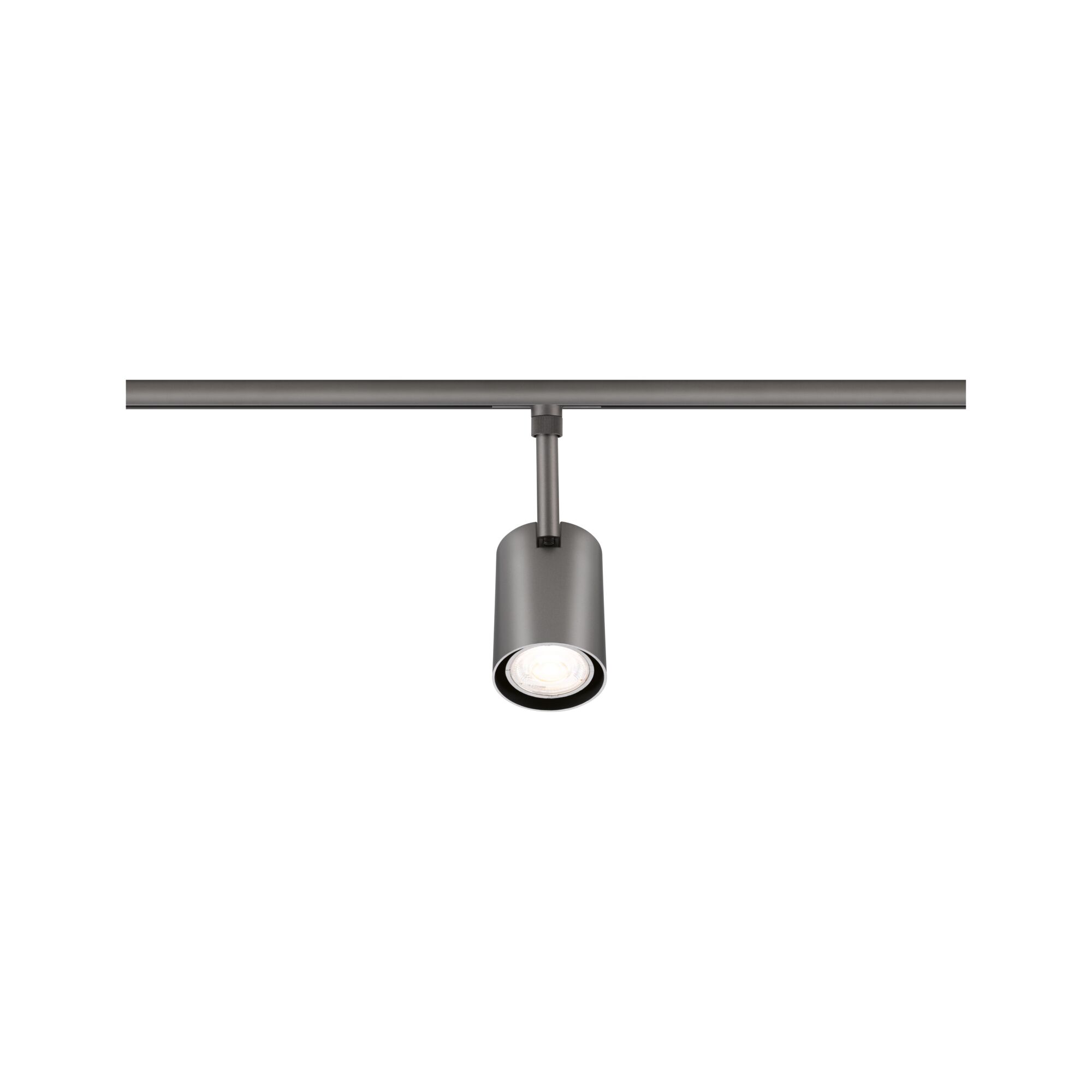 URail Schienenspot Luxe GU10 max. 10W dimmbar 230V Titanium