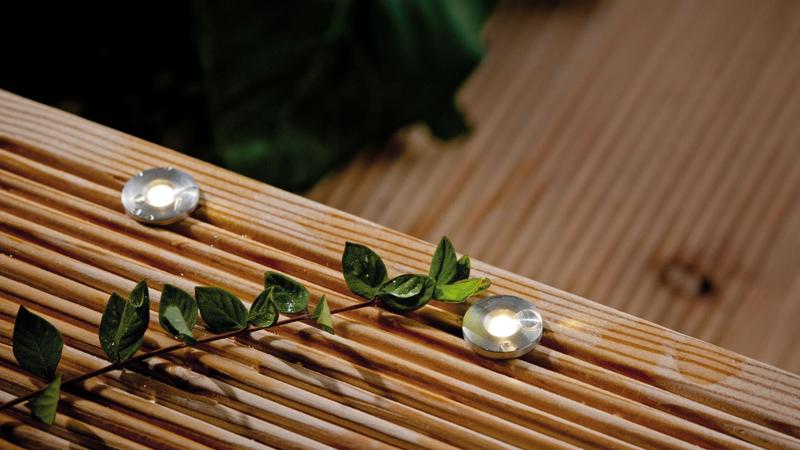 Paulmann Bodeneinbauleuchten als Orientierungslicht für die Terrasse oder Wege Bodeneinbauleuchten als Lichtakzente in der Terrasse