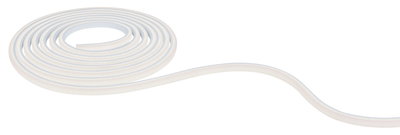 Flexibles LED-Lichtband in Weiß, ideal für dekorative Beleuchtung und Akzente im Innenbereich
