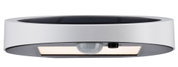 Round white LED ceiling light with motion sensor and energy-saving illumination