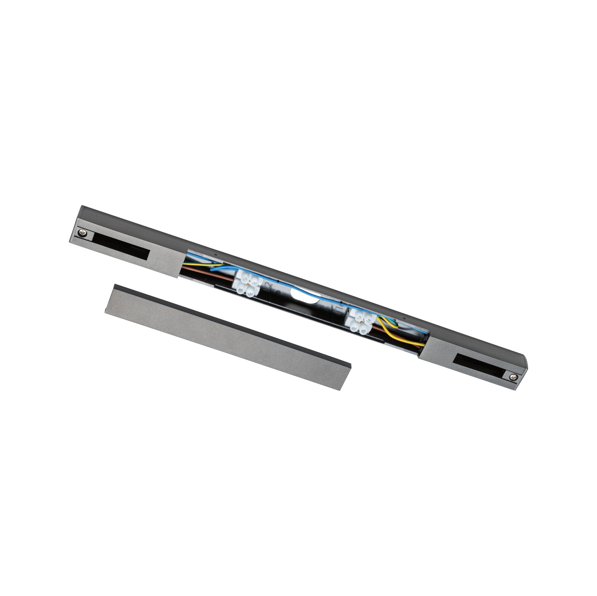 URail Einspeisung Mitte 304x18mm max. 1000/1000W Titanium