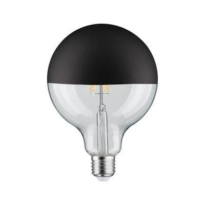 Gloeilamp met zwarte halfglascoating en helder glas voor decoratieve LED-verlichting