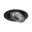 LED-inbouwlamp White Select Aumus Losse spot rond 105mm 90° 5W 700lm 230V dimbaar 2700 - 6500K Zwart