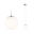 Selection Bathroom LED Pendelleuchte Gove IP44 3000K 900lm 9W Chrom/Satin