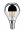 Modern Classic Edition Bundle LED-kogellamp Kopspiegel E14 230V 4x440lm 4x4,8W 2700K dimbaar Kopspiegel zilver