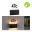 Solar LED House number luminaire Neda Motion sensor insect friendly IP44 2200K 18lm Anthracite