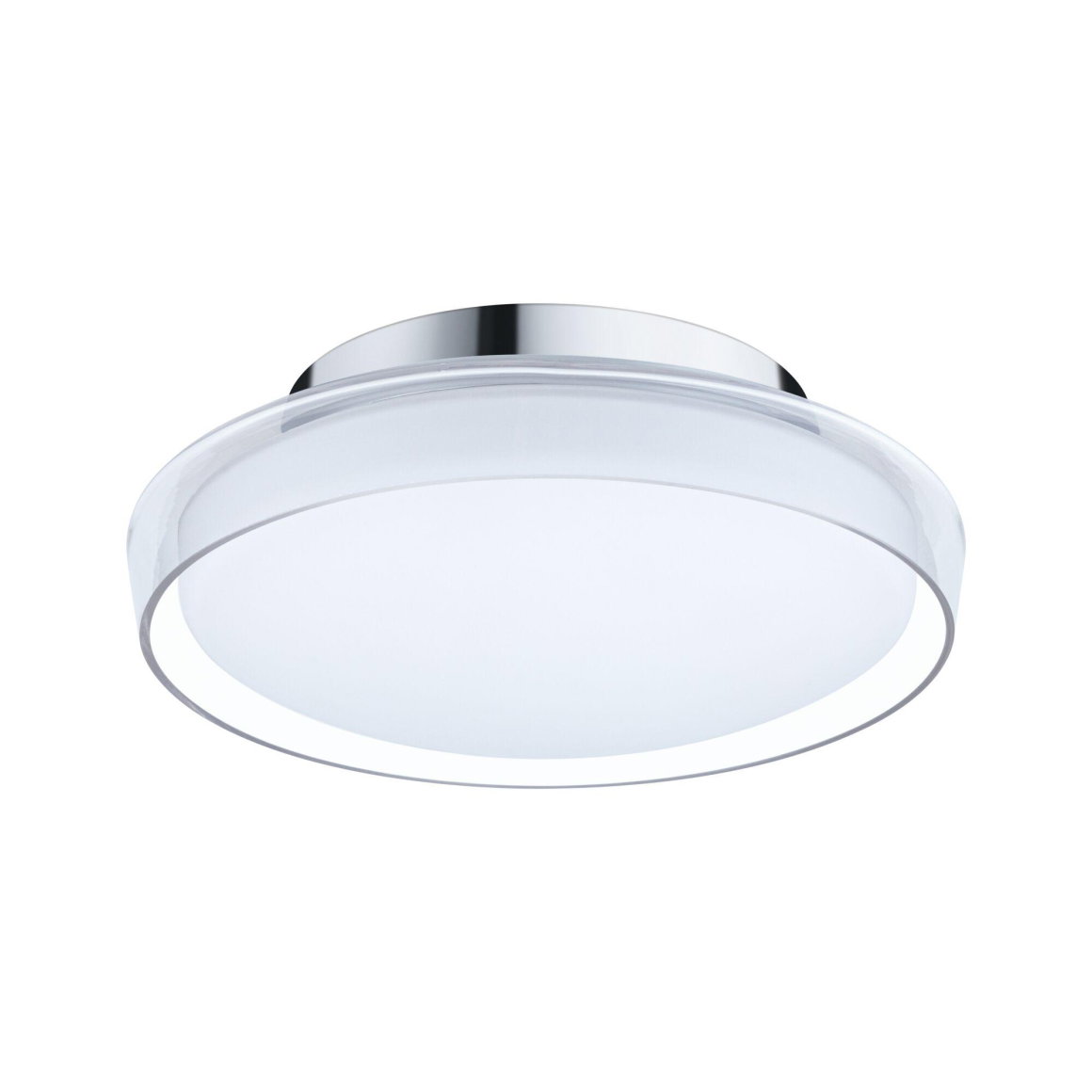 Paulmann Luena Wandleuchte IP44 chrom E14 2-flg