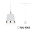 URail Pendants Cone GU10 max. 10W dimmable 230V Signal white