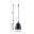 Plug & Shine Pendant luminaire Kofia IP44 3000K 2W Anthracite