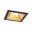 LED Recessed luminaire 3-Step-Dim Cole Coin IP44 square 88x88mm Coin 6W 470lm 230V dimmable 2700K Black/Gold matt