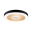 LED Ceiling luminaire Volea IP44 3000K 500lm / 2400lm 230V 4 / 1x18,5W dimmable Black/Gold