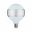Modern Classic Edition Standard 230 V Globe LED Anneau réfléchissant E27 420lm 4,5W 2600K gradable Anneau réfléchissant argentée
